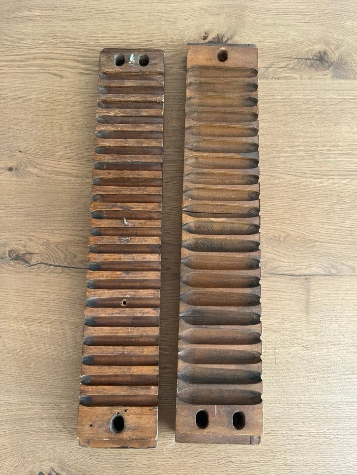 Vintage houten sigarenmaker mal (2 stuks), Ophalen of Verzenden