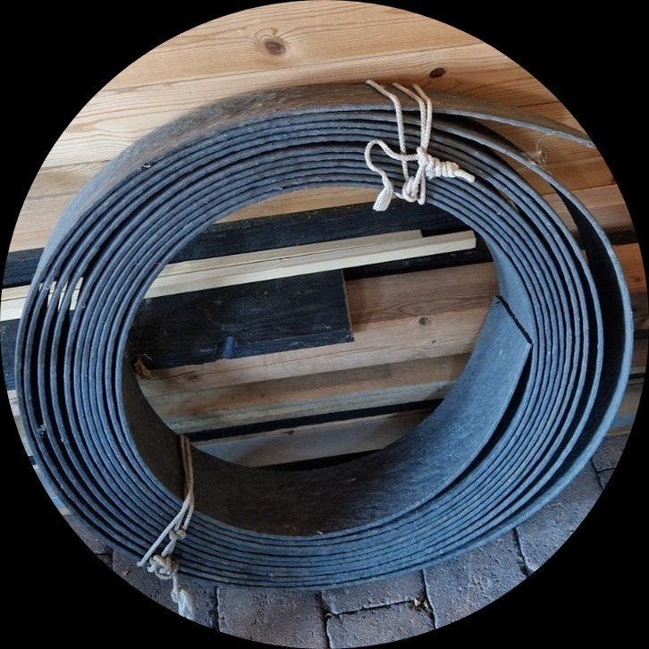 18 meter Flexibele Ecolat kunststof border voor tuin en terr, Ophalen, Kunststof, 200 cm of meer, Zo goed als nieuw