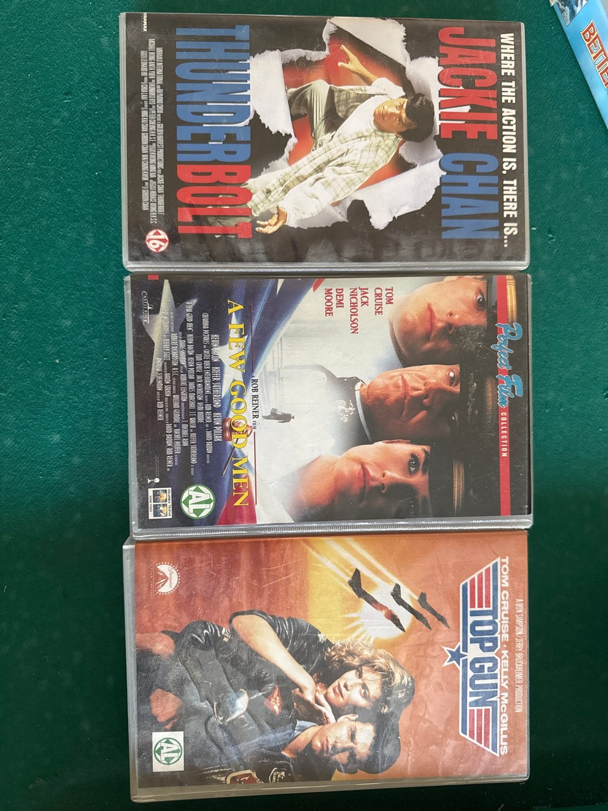 Gesealde VHS films: Jackie Chan, Tom Cruise - Nieuw!, Engels, Vanaf 16 jaar, Ophalen of Verzenden, Actie en Avontuur