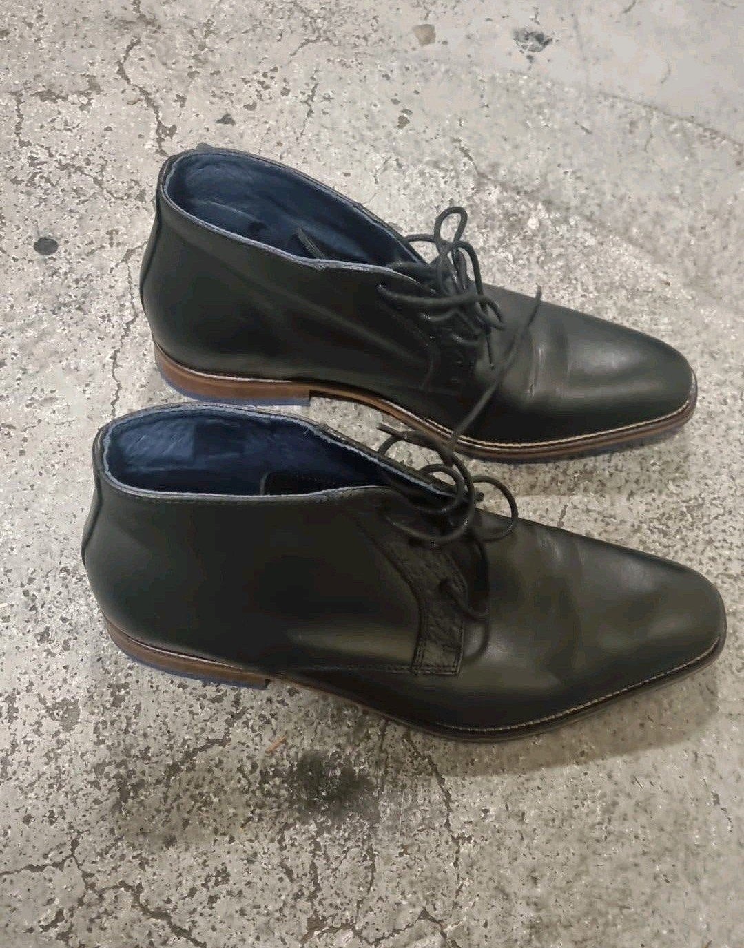 Halfhoge veterschoenen van Berkelmans 40, Ophalen of Verzenden, Zo goed als nieuw, Zwart