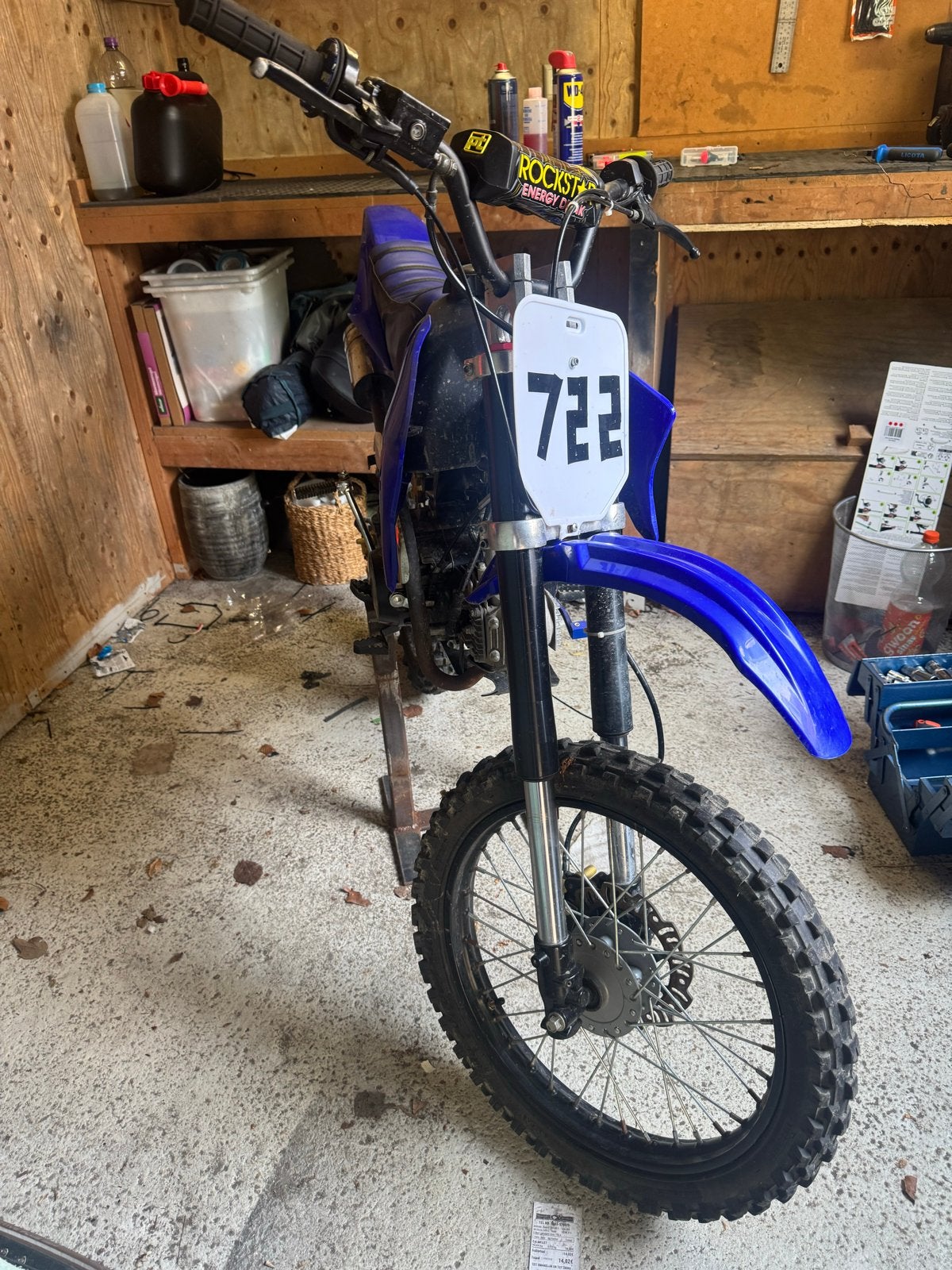 Pitbike/crossmotor, Fietsen en Brommers, Fietsen | Heren | Herenfietsen, Ophalen