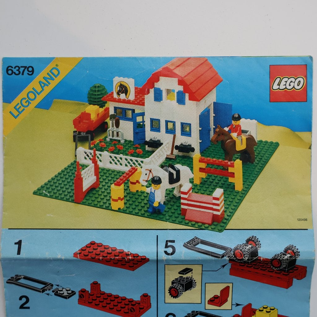 Lego Classic Town Building 6379 Riding Stable, Gebruikt, Overige thema's, Lego, Ophalen of Verzenden