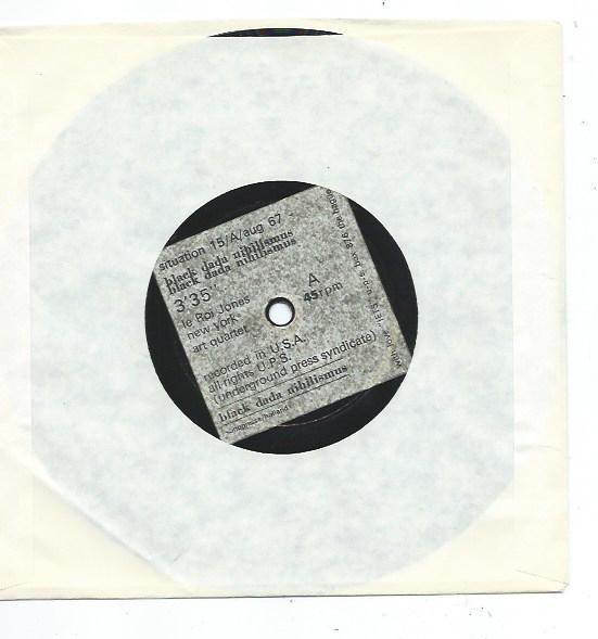 Black dada Nihilismus- Freak in-Love Out. Hans Wesseling, Fotohoes, Verzenden, Zo goed als nieuw, Pop