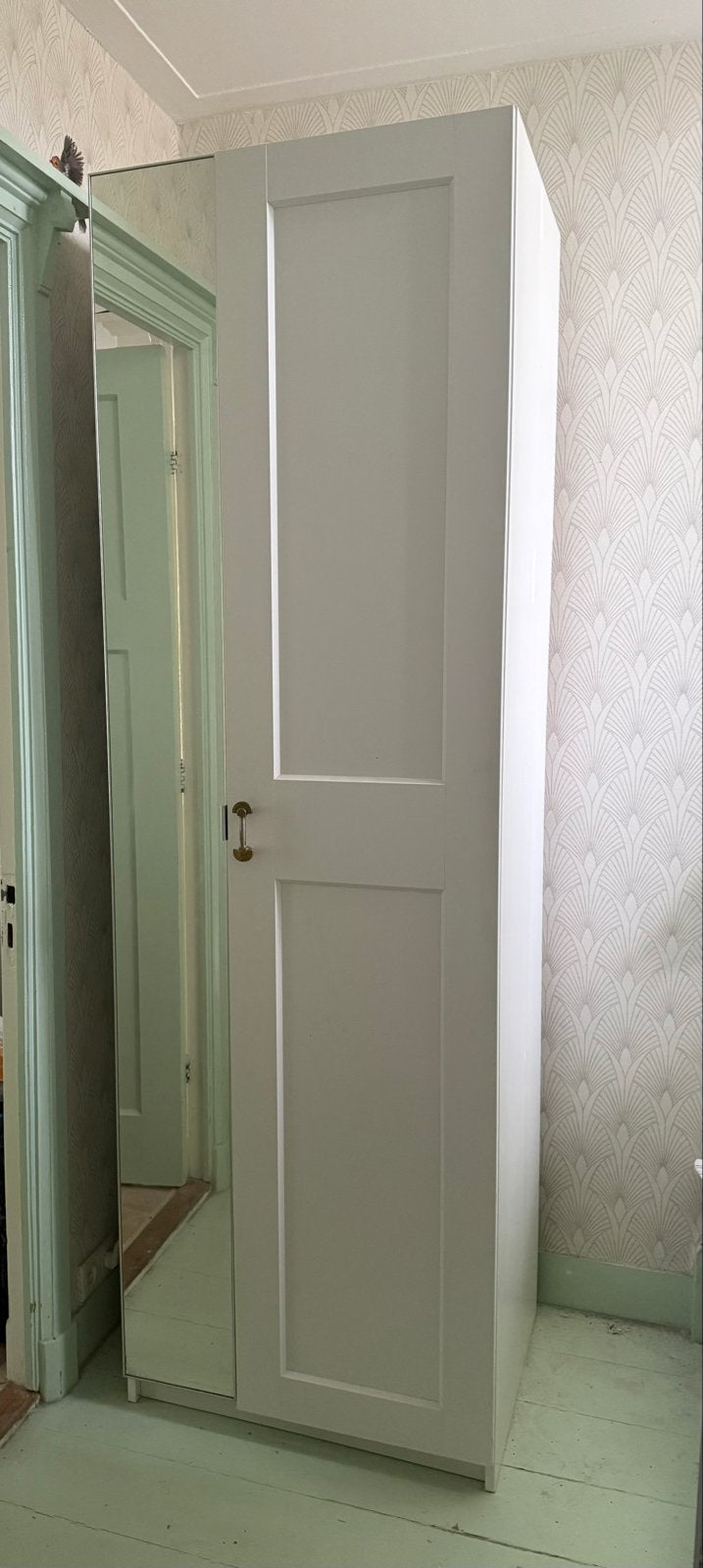 IKEA Pax Kast met Spiegeldeur en Diverse Interieur, Ophalen, Gebruikt, 200 cm of meer, 50 tot 100 cm