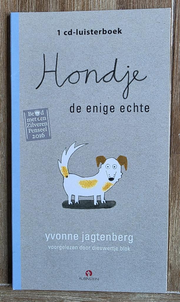 Luisterboek Hondje De enige echte  - Yvonne Jagtenberg, Ophalen of Verzenden, Yvonne Jagtenberg, Cd, Kind