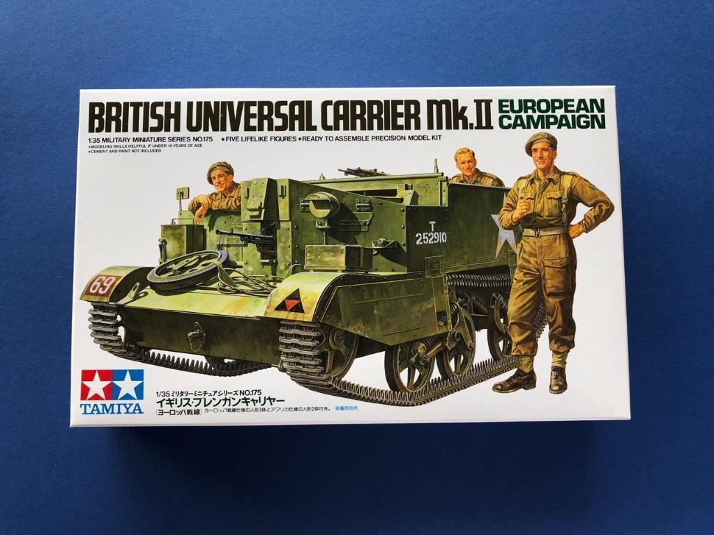 Tamiya 35175 British Universal Carrier Mk.II European 1/35, Hobby en Vrije tijd, Verzenden, Nieuw, 1:32 tot 1:50, Italeri