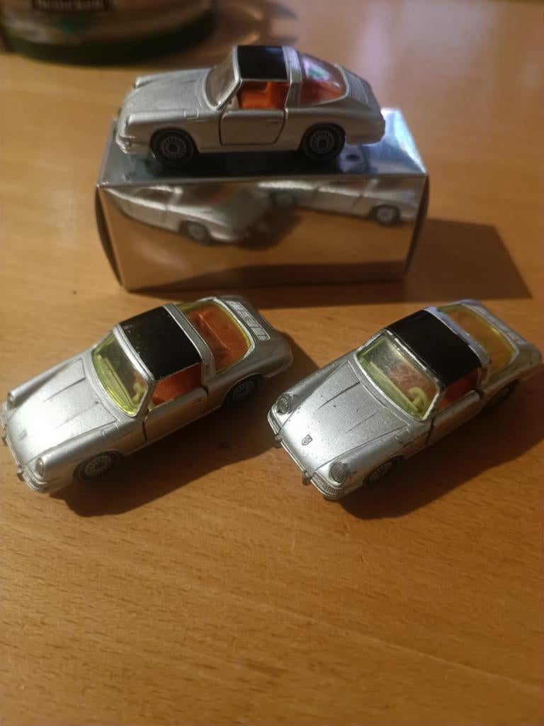 Diverse Siku Porsche 911 modellen - Zilver, Ophalen of Verzenden, Gebruikt, Auto, SIKU
