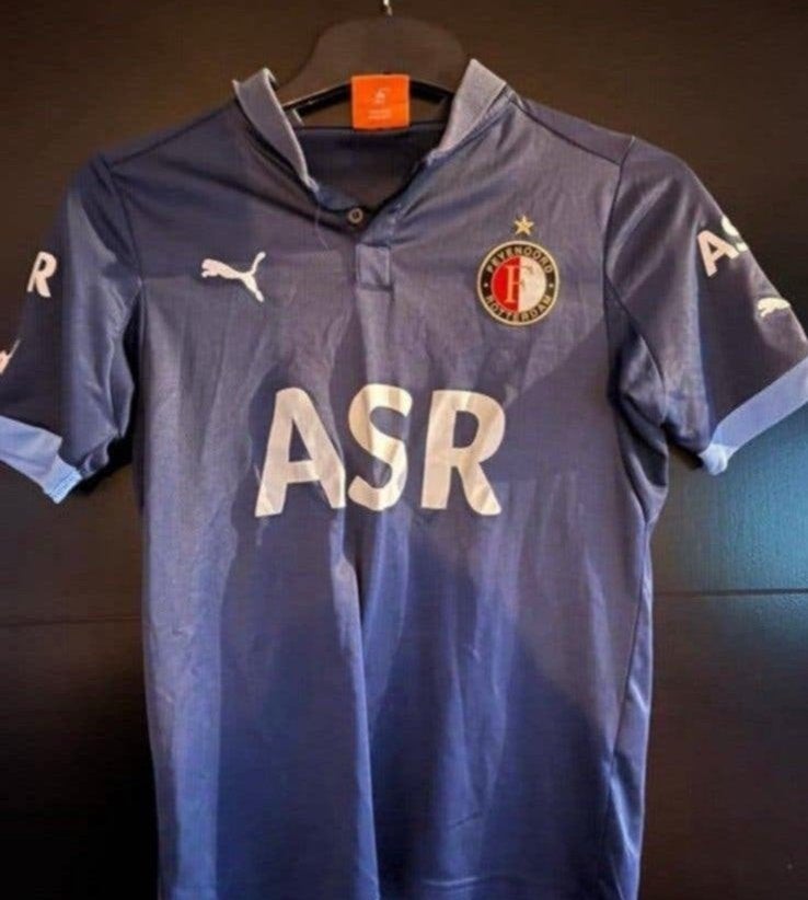 Feyenoord voetbalshirt ASR . Origineel en in goeie staat, Maat XS of kleiner, Ophalen of Verzenden, Zo goed als nieuw, Shirt