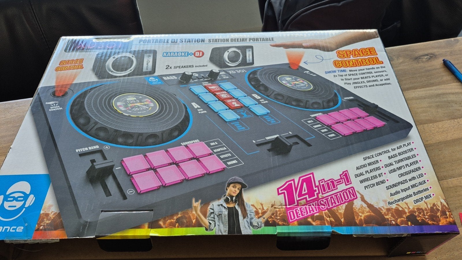 iDance XD301 14-in-1 DJ Station, Ophalen of Verzenden, Gebruikt, Overige merken