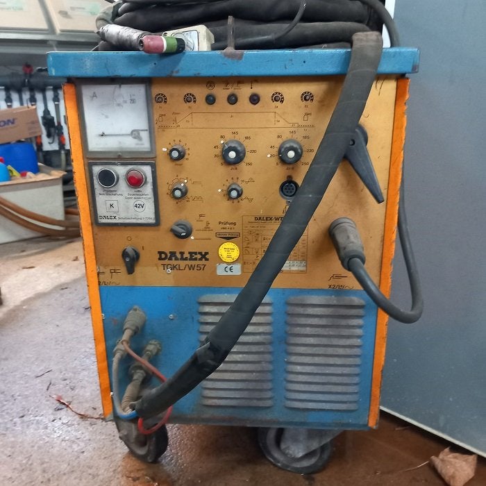 lasapparaat  tig/elektrich   dalex, Ophalen of Verzenden, Gebruikt, 150 tot 250 ampère, Tig