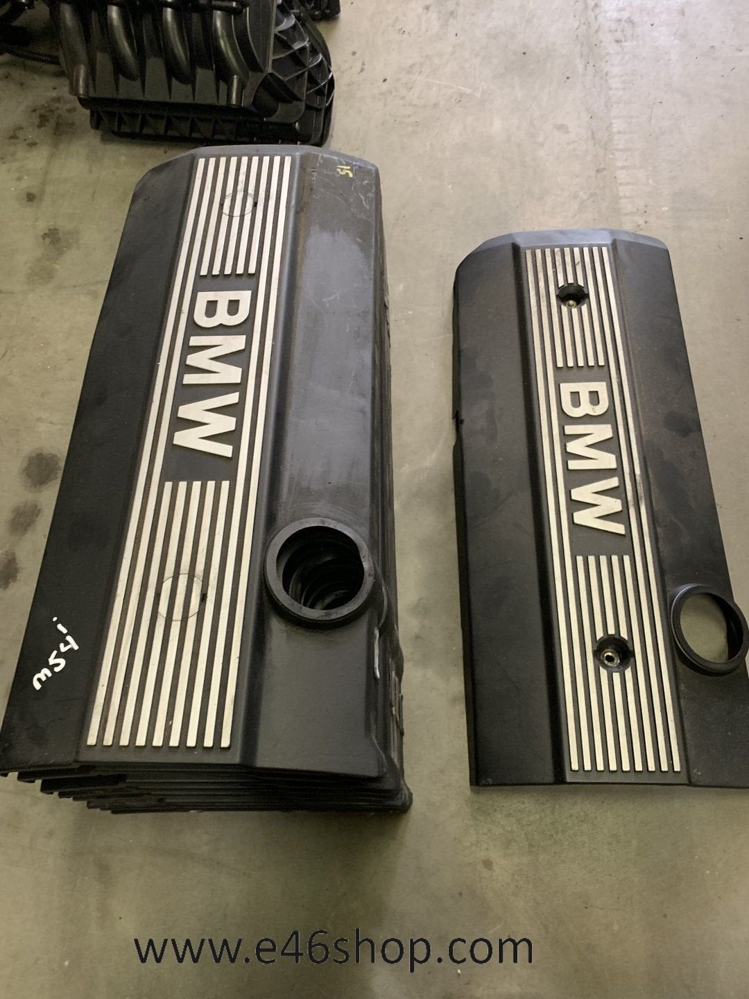 AFDEKPLAAT MOTOR BMW M54 MOTOR OE 710781, Gebruikt, -, -, Ophalen of Verzenden