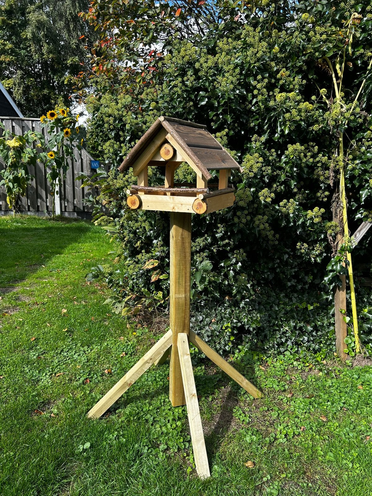 Handgemaakt voederhuisje voor vogels, Tuin en Terras, Ophalen, Nieuw