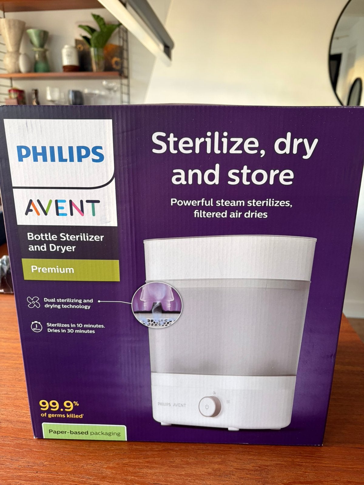 NIEUWE Philips Avent Flessen Sterilisator en Droger, Ophalen, Nieuw