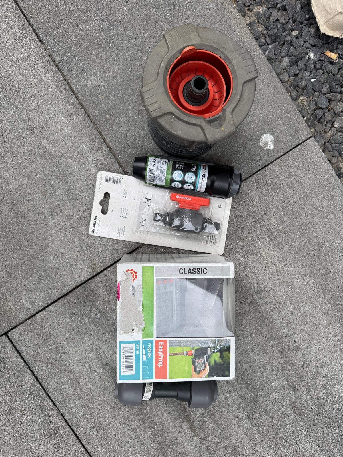 Gardena besproeiing accesoires, Tuin en Terras, Ophalen of Verzenden, Zo goed als nieuw, Zwenksproeier