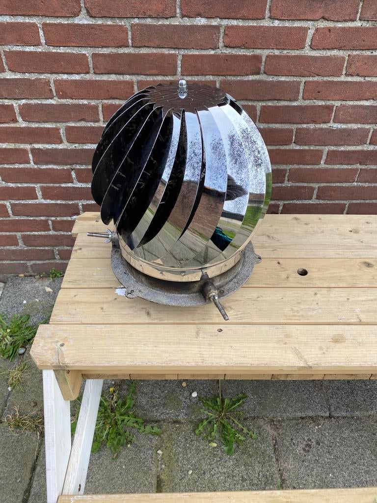 Roterende trekkap voor kachelpijp, Ophalen, Gebruikt, Afzuiger