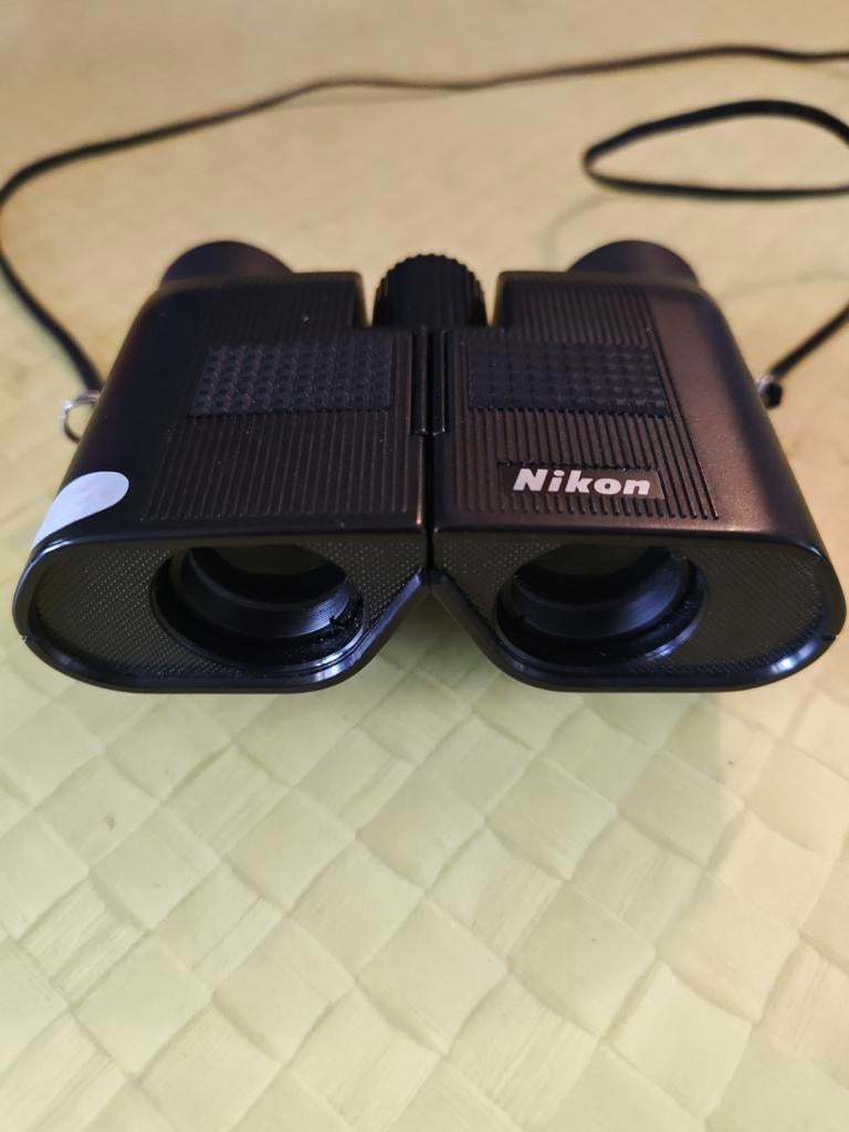 Nikon 7x20 7.1 verrekijker met hoes, Ophalen, Gebruikt, Met hoes of tas, Dakkant (recht)