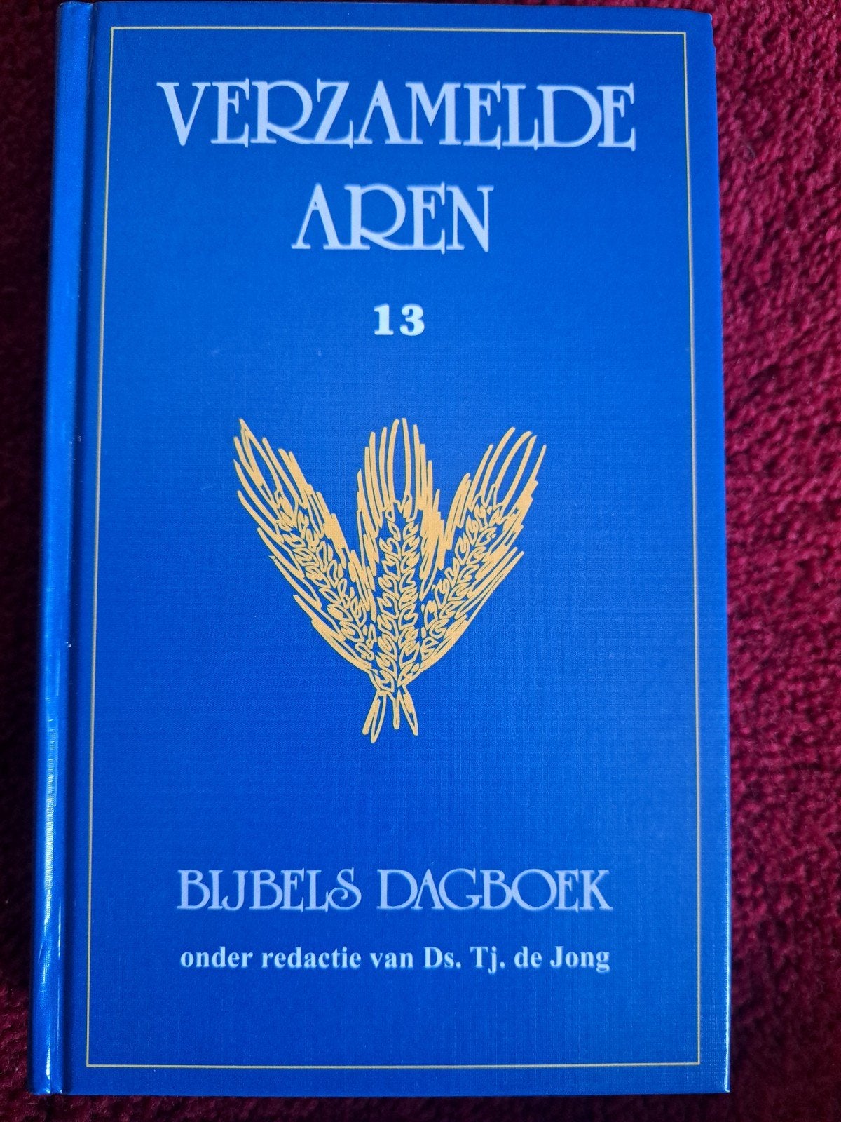 Verzamelde Aren 13 - Bijbels Dagboek Ds. Tj. de Jong, Ophalen of Verzenden, Zo goed als nieuw