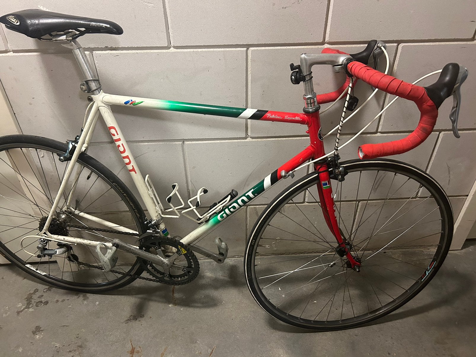 Vintage Racefiets - Giant Peloton Superlite, Ophalen, Gebruikt, Giant, 10 tot 15 versnellingen