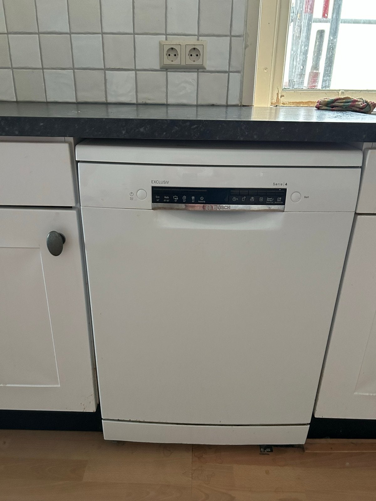 Bosch Exclusiv Serie 4 vaatwasser - maart 2026 aangeschaft, Ophalen, Zo goed als nieuw, Vrijstaand, 60 cm of meer