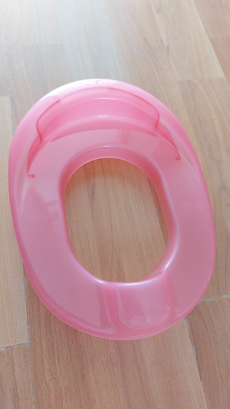 Roze WC-bril verkleiner, Ophalen of Verzenden, Zo goed als nieuw