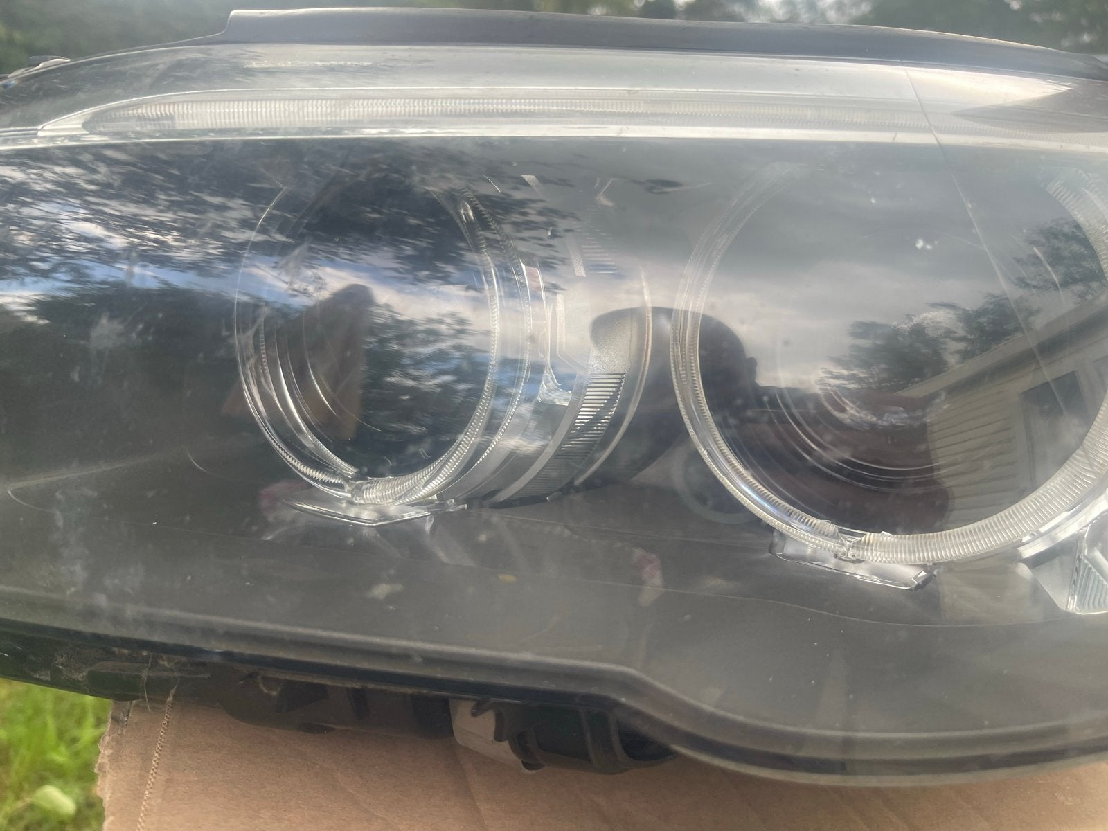 BMW F10 Facelift 2013-2016(LCI) linker voor koplamp compleet, Ophalen of Verzenden, Gebruikt, BMW