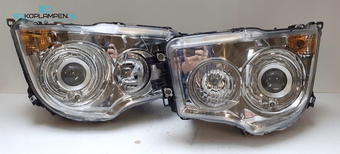 Mercedes Actros MP4 MP5 Xenon Led Koplamp links rechts, Gebruikt, -, Verlichting, Ophalen of Verzenden