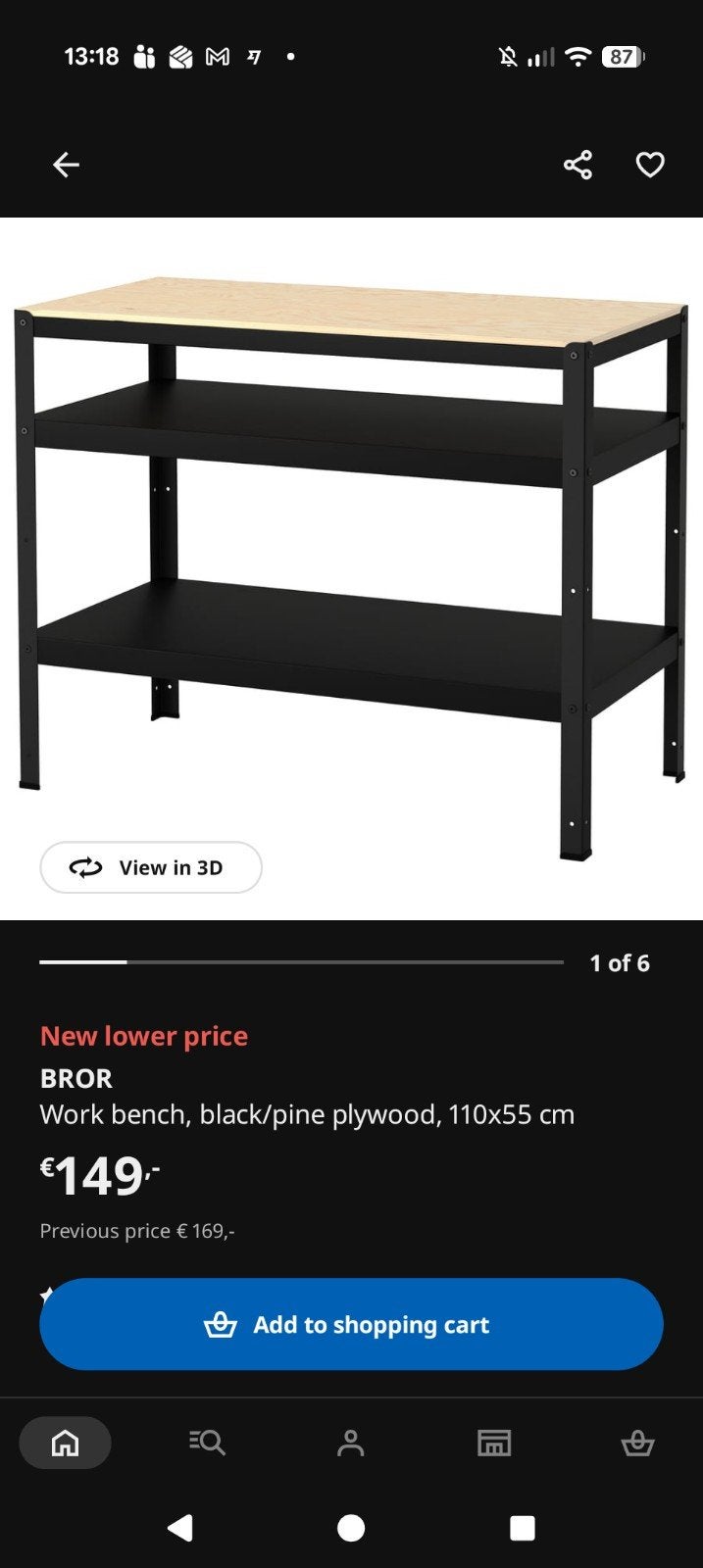2x IKEA BROR stellingkasten - perfect voor opslag, Ophalen, Zo goed als nieuw