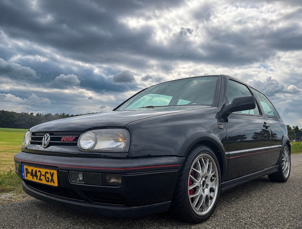 Golf 3 gti 16v abf 20 jahre edition, Voorwielaandrijving, Zwart, Handgeschakeld, Elektrische ramen