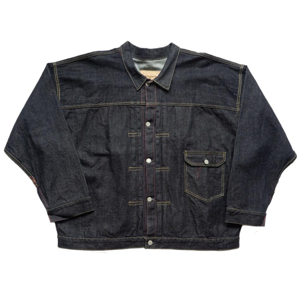 ANDY & CAROLINE Type-I Denim Jacket One-washed Super Big, ANDY & CAROLINE, Overige jeansmaten, Nieuw, Verzenden