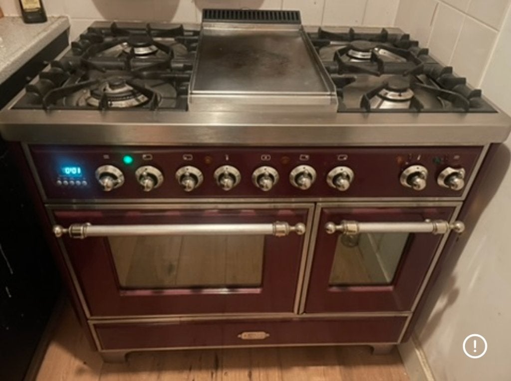 Boretti Majestic 100cm | 2 ovens, 4 pitten en grilplaat, Ophalen, Gebruikt, 60 cm of meer, Gas