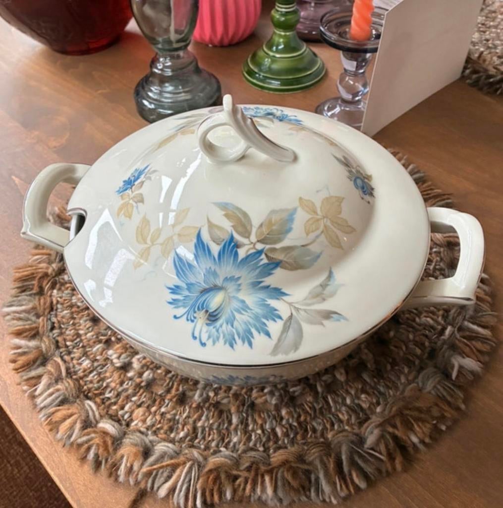 Vintage Soepterrine Carl Tielsch&Co serveerschaal Duitsland, Antiek en Kunst, Ophalen of Verzenden
