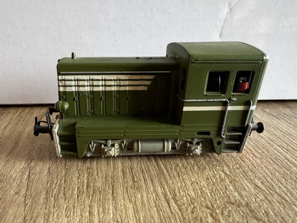 Gützold/Piko BN 150 DDR dieselloc H0 – groen – vintage, Hobby en Vrije tijd, Modeltreinen | H0, Gebruikt, Gelijkstroom, Rails