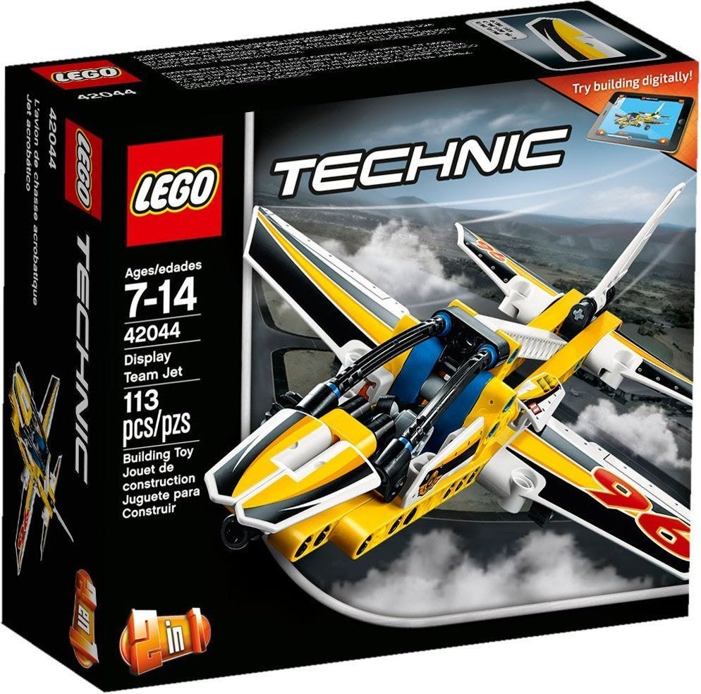LEGO Technic 42044 Display Team Jet, Inclusief instructies, Lego, Nieuw, Ophalen of Verzenden