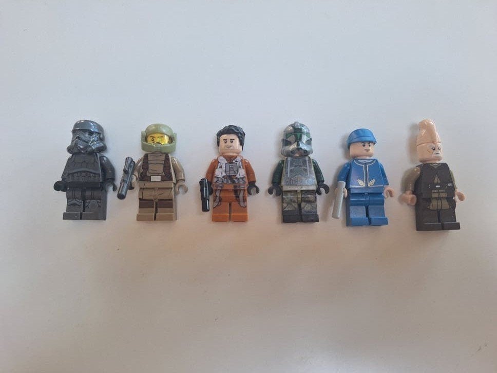 Lego Star Wars Minifiguren set (6 stuks), Star Wars, Verzenden, Lego, Zo goed als nieuw