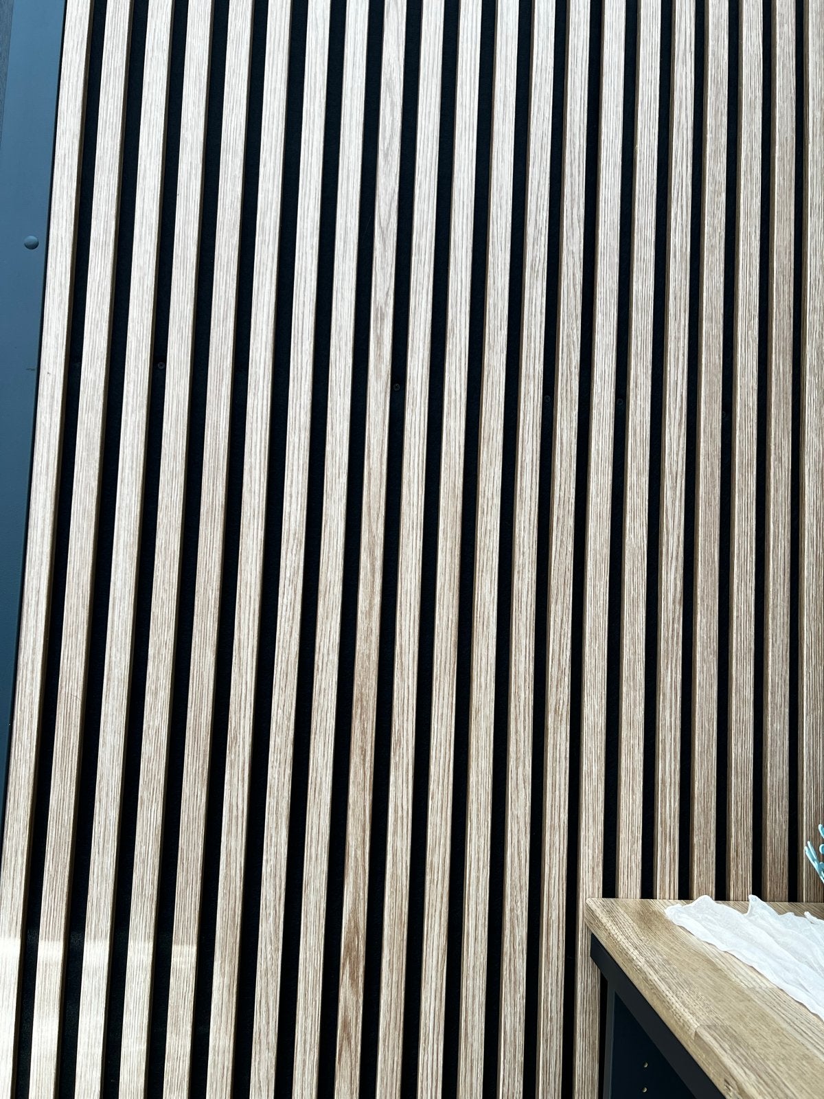 Nieuwe eiken wandpanelen - Geluiddempend en stijlvol, Huis en Inrichting, 276 cm, Hout, Nieuw, Bruin