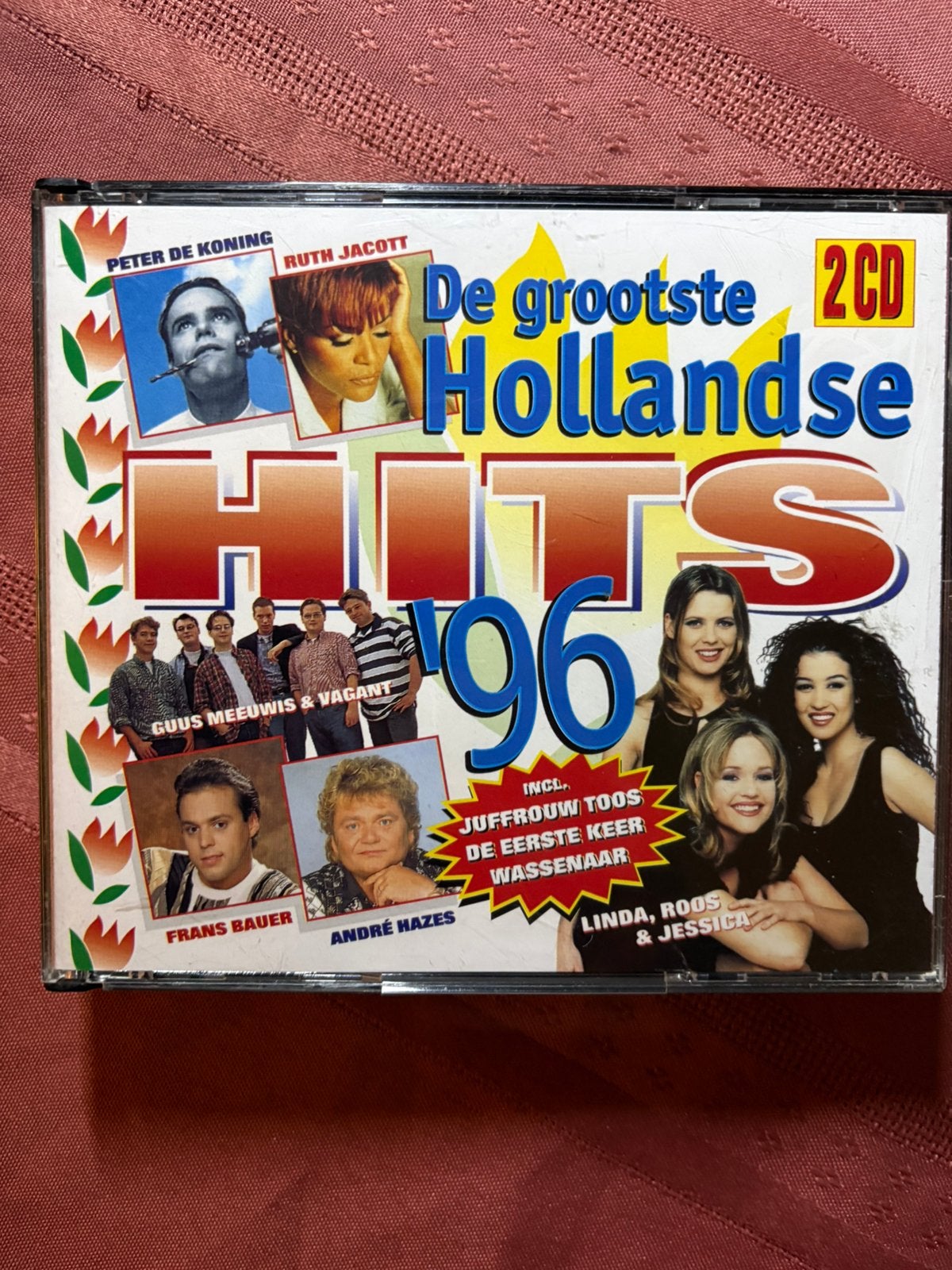 De Grootste Hollandse Hits '96  2cd-box, Verzenden, Gebruikt, Levenslied of Smartlap, Verzamelalbum