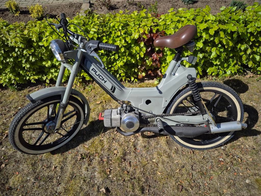 Puch maxi kickstart (geel kenteken), Fietsen en Brommers, Brommers | Puch, Gebruikt, Maxi, Ophalen