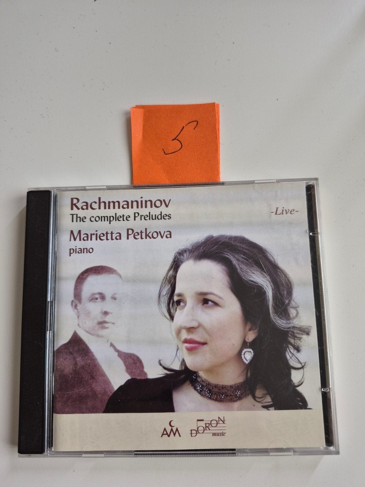 Rachmaninov: The Complete Preludes - Marietta Petkova (CD), Modernisme tot heden, Ophalen of Verzenden, Pianomuziek, Inclusief doosje