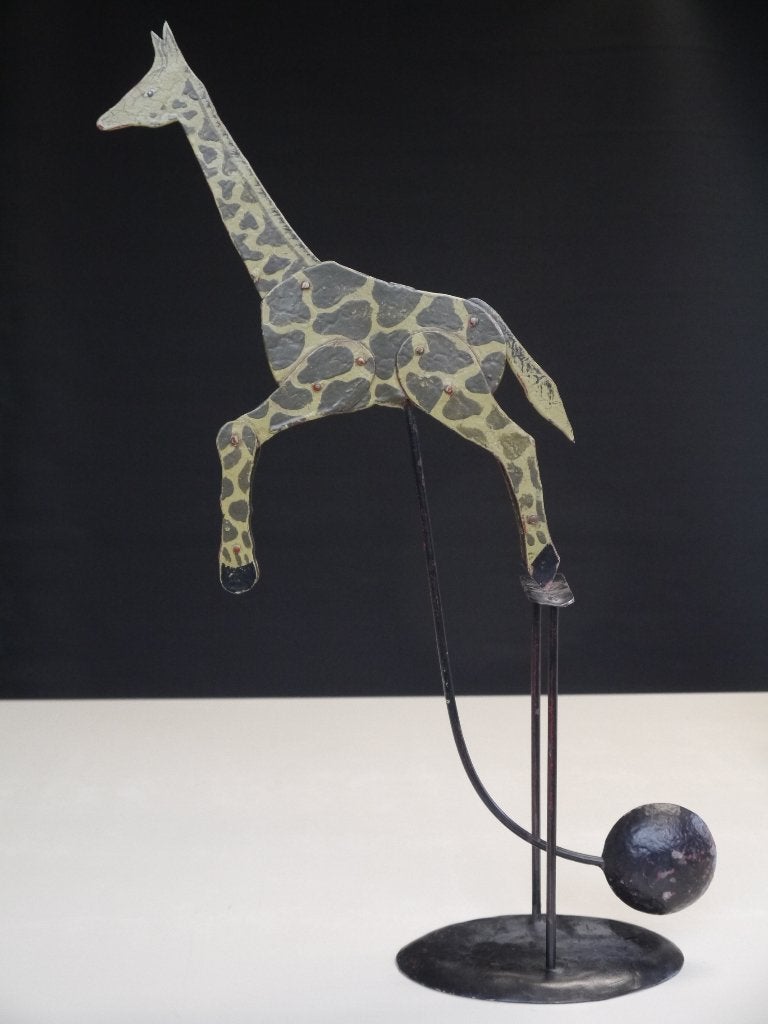 bewegende giraf, Antiek en Kunst, Curiosa en Brocante, Ophalen of Verzenden