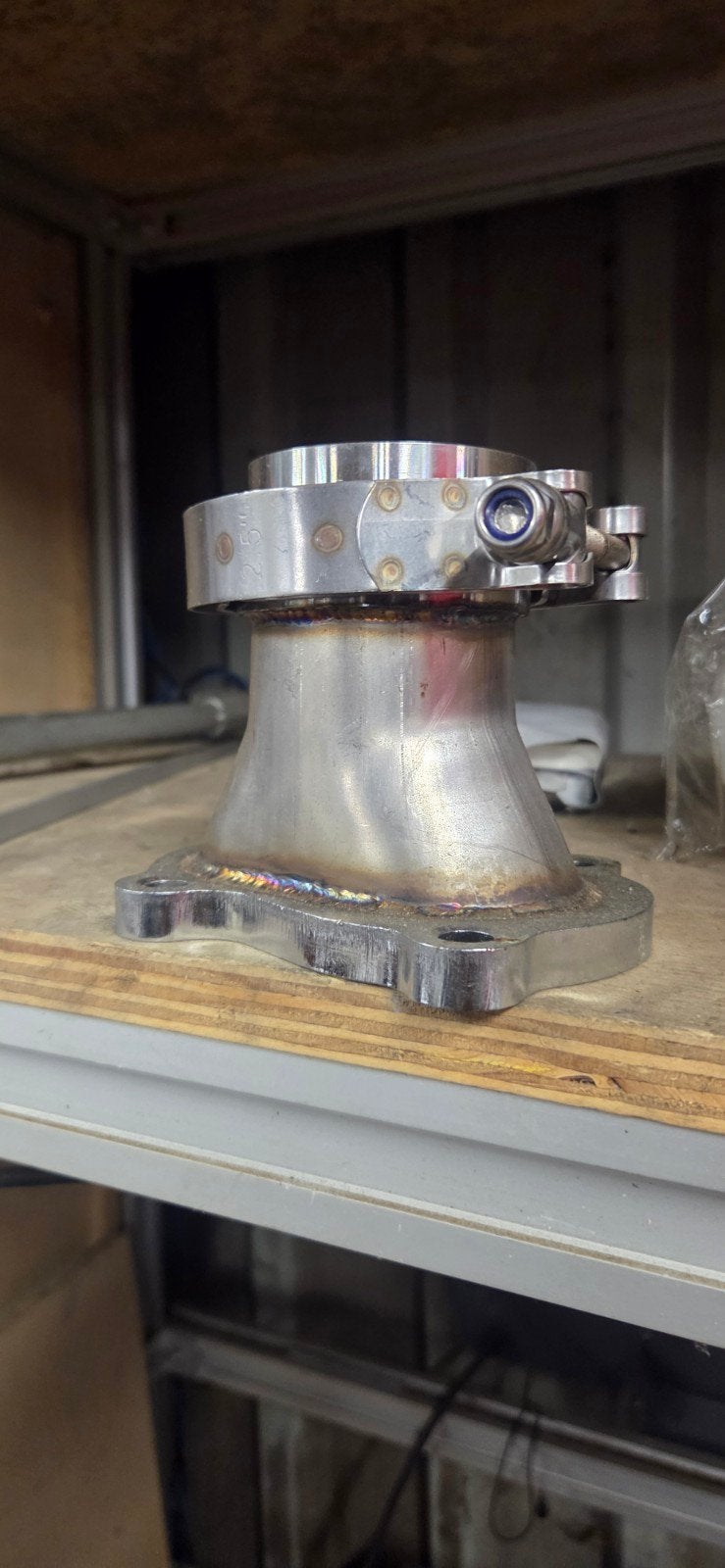CT26 Downpipe v- band Flens Collector Turbo Uitlaat 2.5 inch, Ophalen, Nieuw