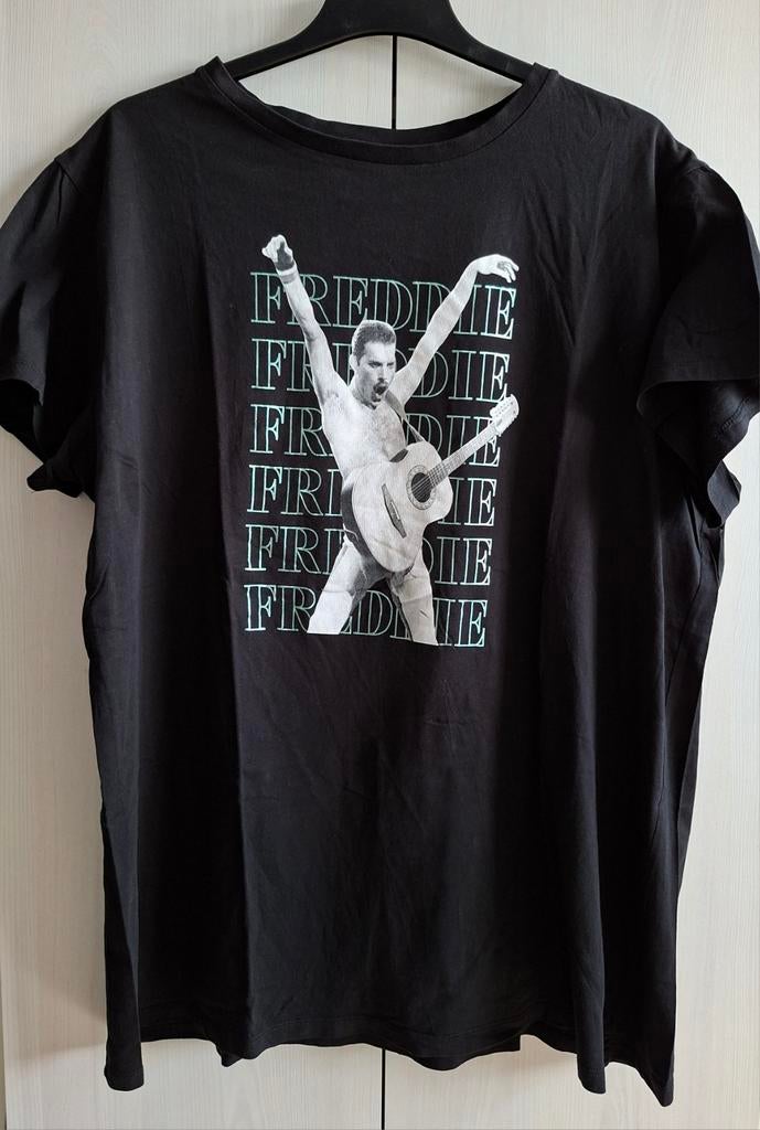 Freddie Mercury shirt, Zwart, Maat 46/48 (XL) of groter, Nieuw, Ophalen of Verzenden