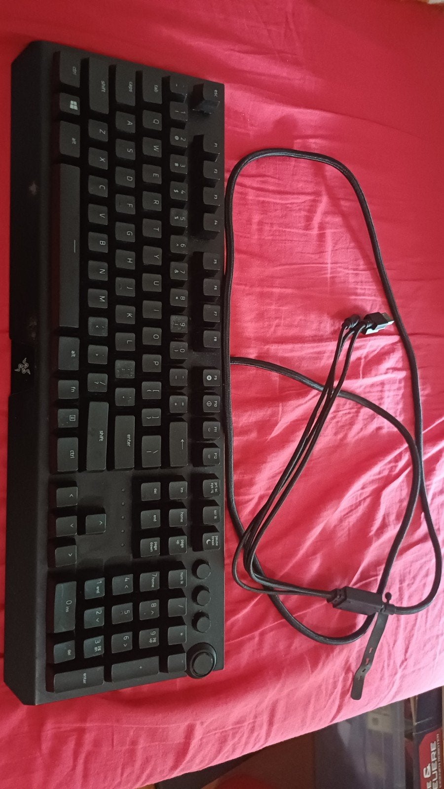 Razer Blackwidow Elite Gaming Toetsenbord - Goede Staat, Computers en Software, Toetsenborden, Ophalen, Gebruikt, Qwerty, Bedraad