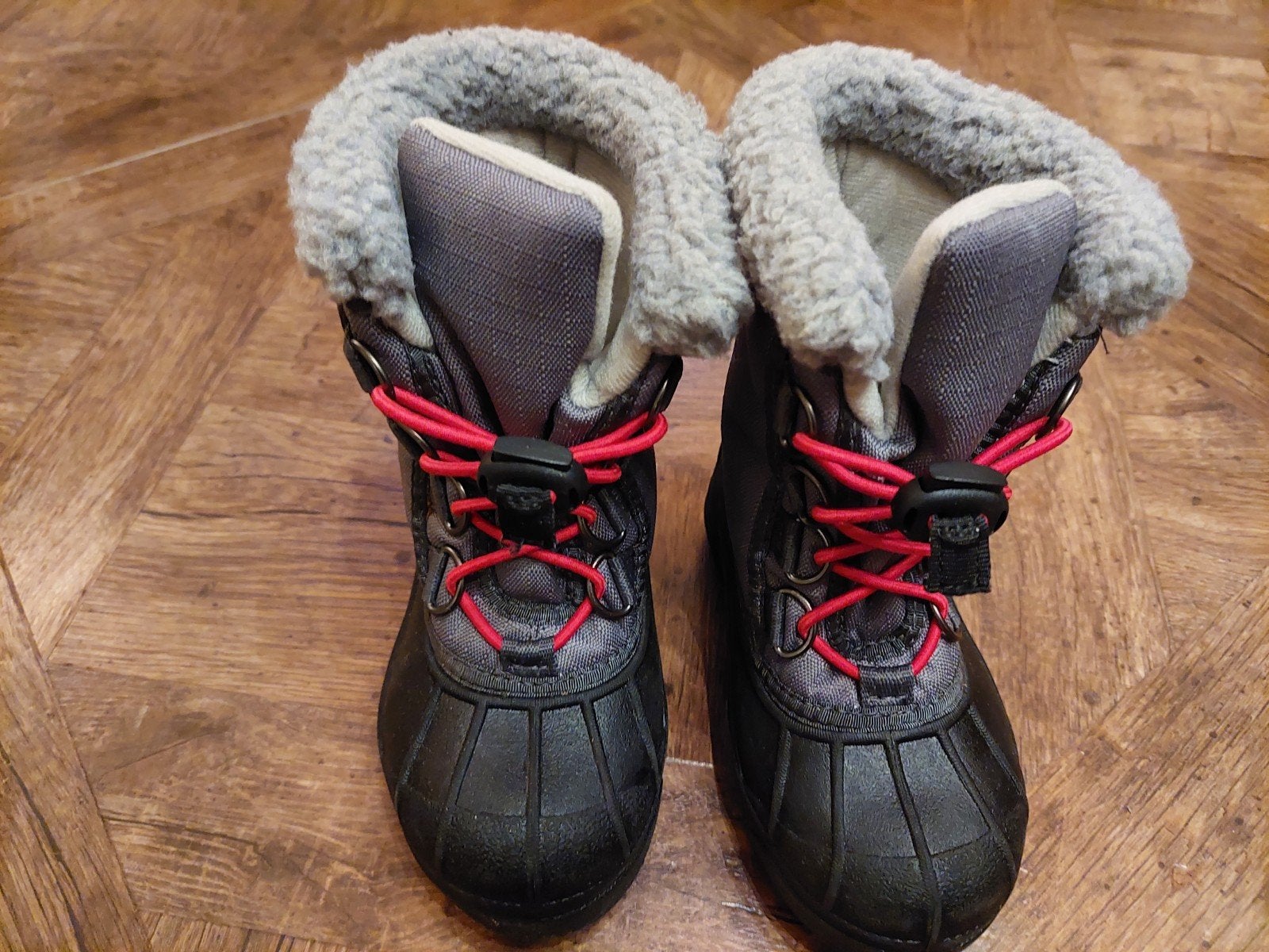 Sorel Snowboots - city grey/coal - maat 27, Jongetje of Meisje, Laarsjes, Ophalen of Verzenden, Zo goed als nieuw