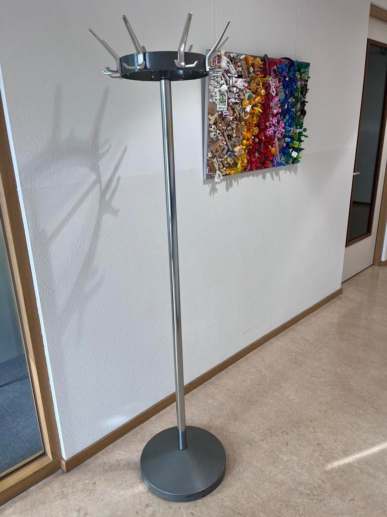 Vintage Gispen design staande kapstok – model 9807, Huis en Inrichting, Woonaccessoires | Kapstokken, Gebruikt, Staande kapstok