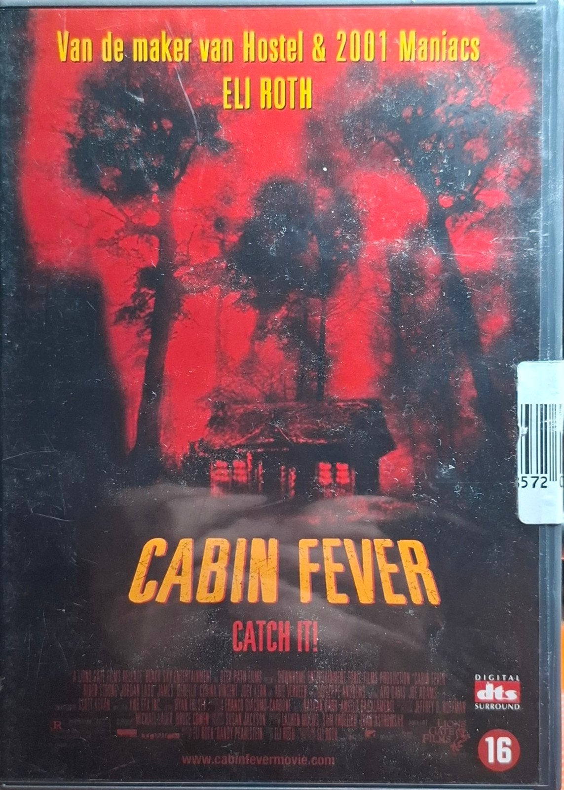Cabin Fever - Catch It! Krasvrije dvd