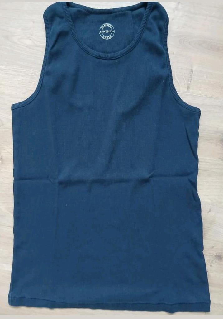 Claesen's mouwloos donkerblauw hemd jongen 164, Ophalen of Verzenden, Jongen, Shirt of Longsleeve