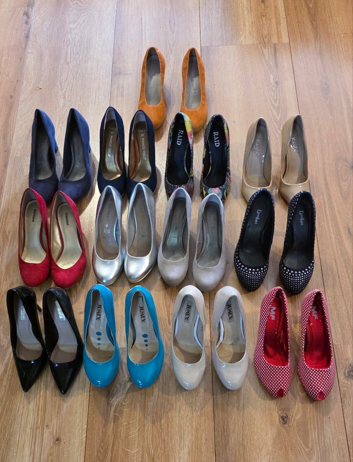 Pumps maat 37 , 13 paar, Pumps, Overige kleuren, Ophalen of Verzenden, Zo goed als nieuw