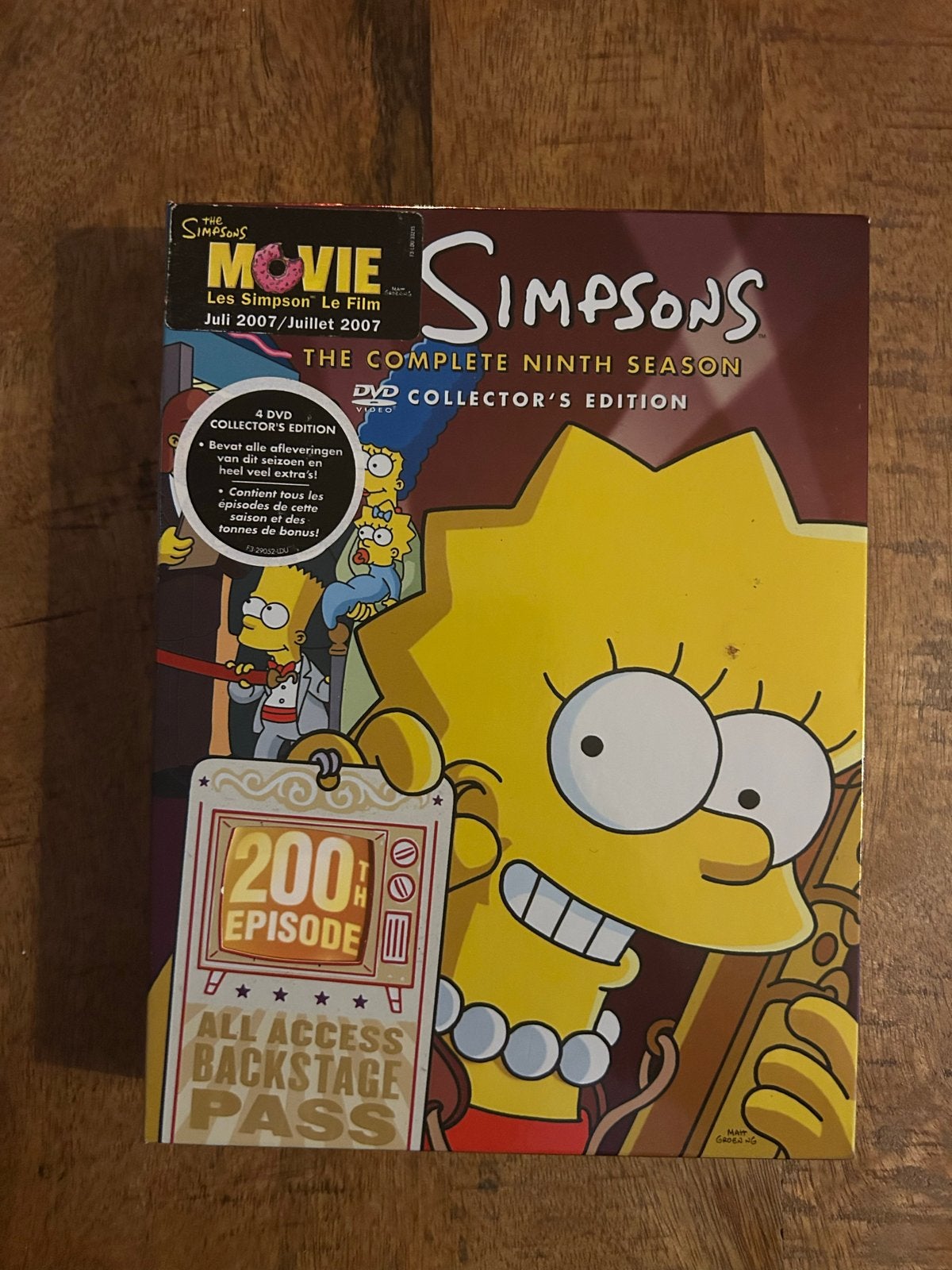 The Simpsons: The Complete Ninth Season DVD Collector's Edit, Bonusmateriaal, Alle leeftijden, Ophalen of Verzenden, Zo goed als nieuw