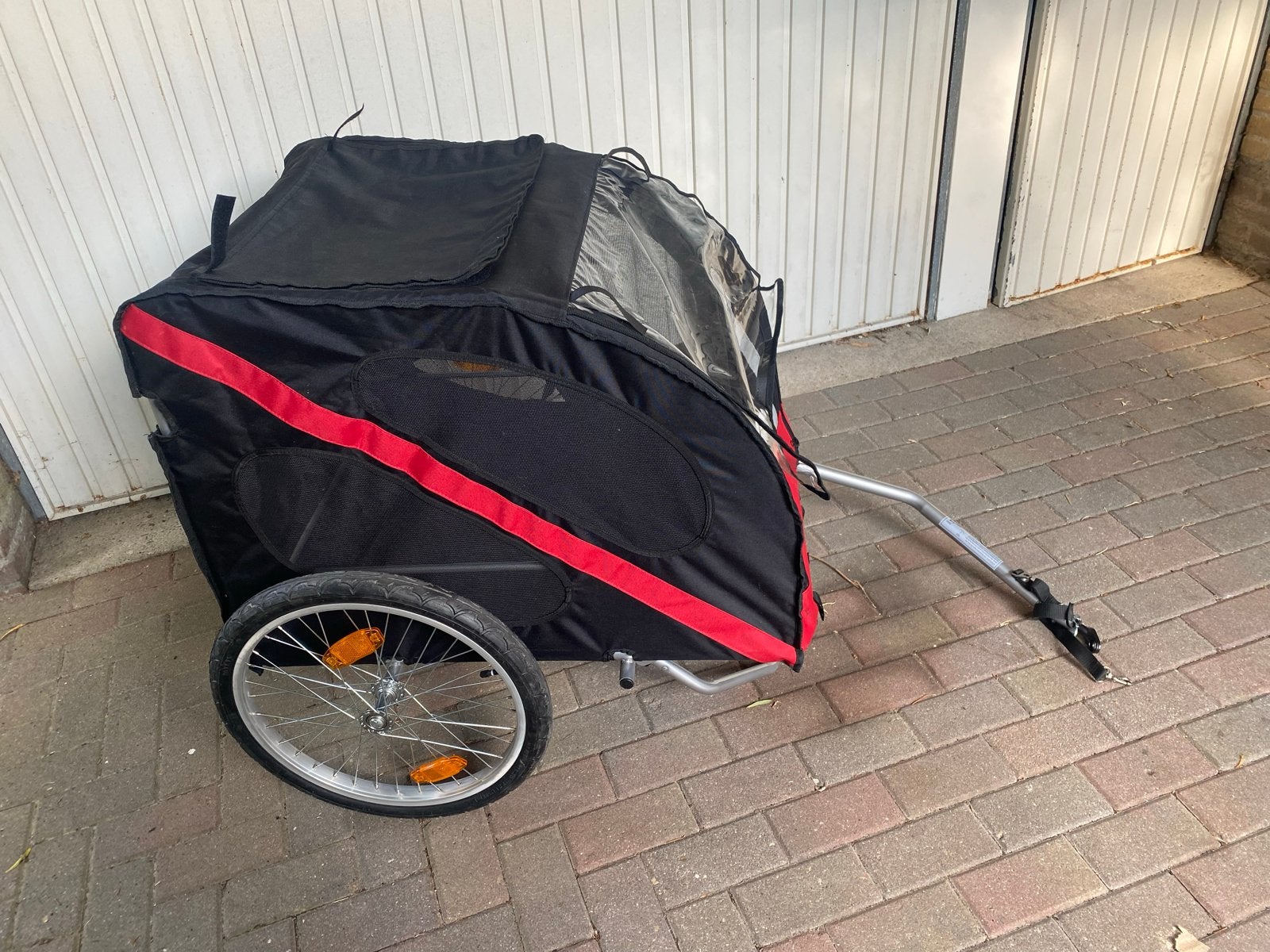 Doggy-Deluxe hondenfietskar - Nooit gebruikt!, Ophalen, Opvouwbaar, Nieuw, Hondenkar