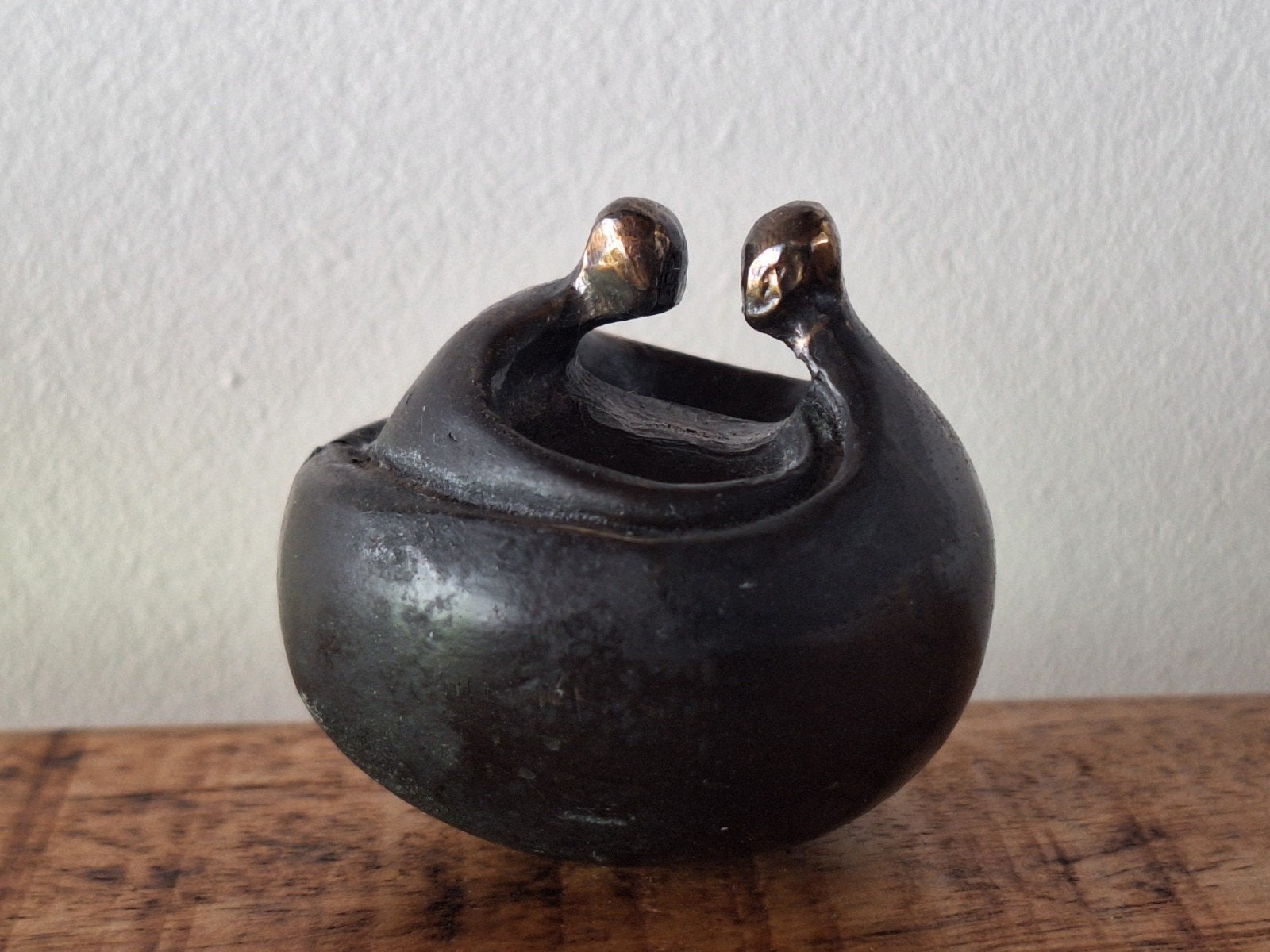 bronzen mini sculptuur Corry Ammerlaan - van Niekerk, Ophalen of Verzenden, Zo goed als nieuw